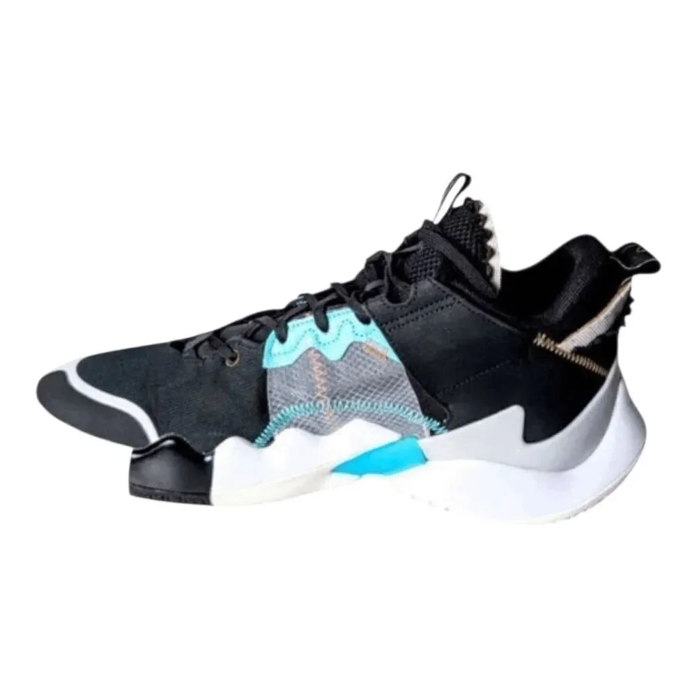 NIKE Air Jordan WHY NOT ZER0.2 SE 'Black Vast Grey' Sneakers Size 13